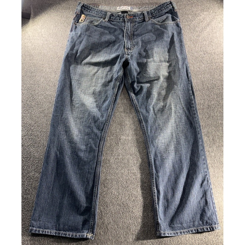 Vintage Paco Jeans Bootcut Size 36x30 Embroidered Jnco Skater Y2K